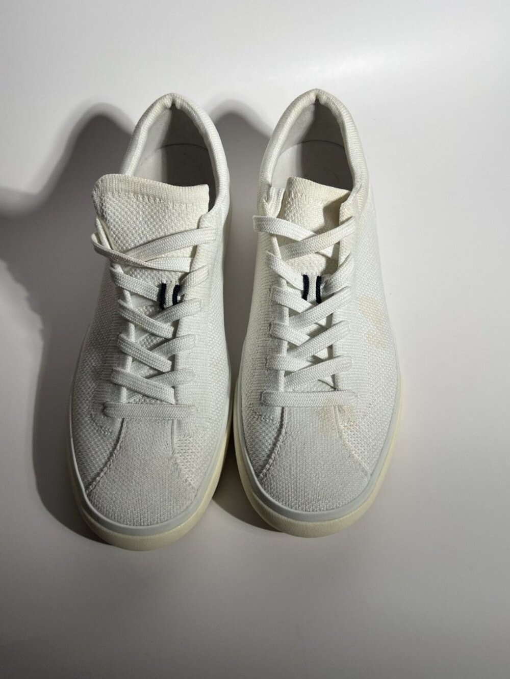 Rothy’s The Lace-Up Sneakers Bright White Women’s Size 8 038-017